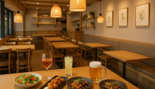 泉体育館駅の居酒屋でゆるっと女子会＆一人飲み♡地元で見つけた隠れ家スポット案内