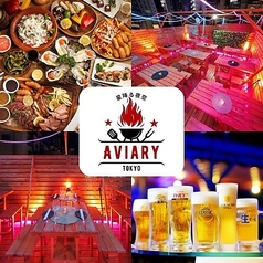 星降る夜空Aviary Tokyo 新宿BBQビアガーデン 新宿三丁目駅 居酒屋